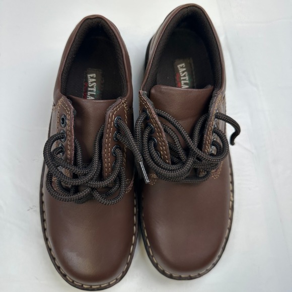 Eastland Plainview Oxford Shoes Brown Leather Women's US 7M - Picture 11 of 12